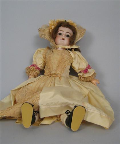 German bisque doll    With bisque