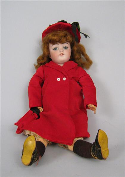 German bisque doll    With bisque head