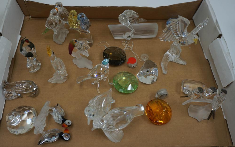 GROUP OF SWAROVSKI AND OTHER CRYSTAL