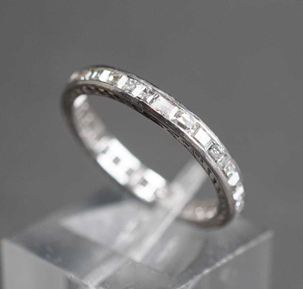 ART DECO TESTED PLATINUM AND DIAMOND