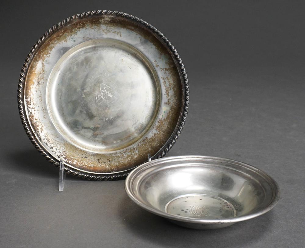 ITALIAN 800-SILVER PLATE AND A