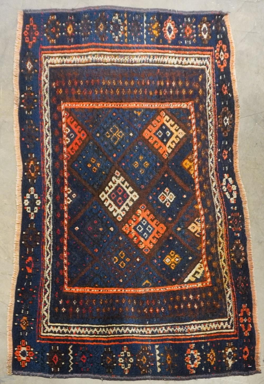 KURDISH RUG, 3 FT 10 IN X 2 FT