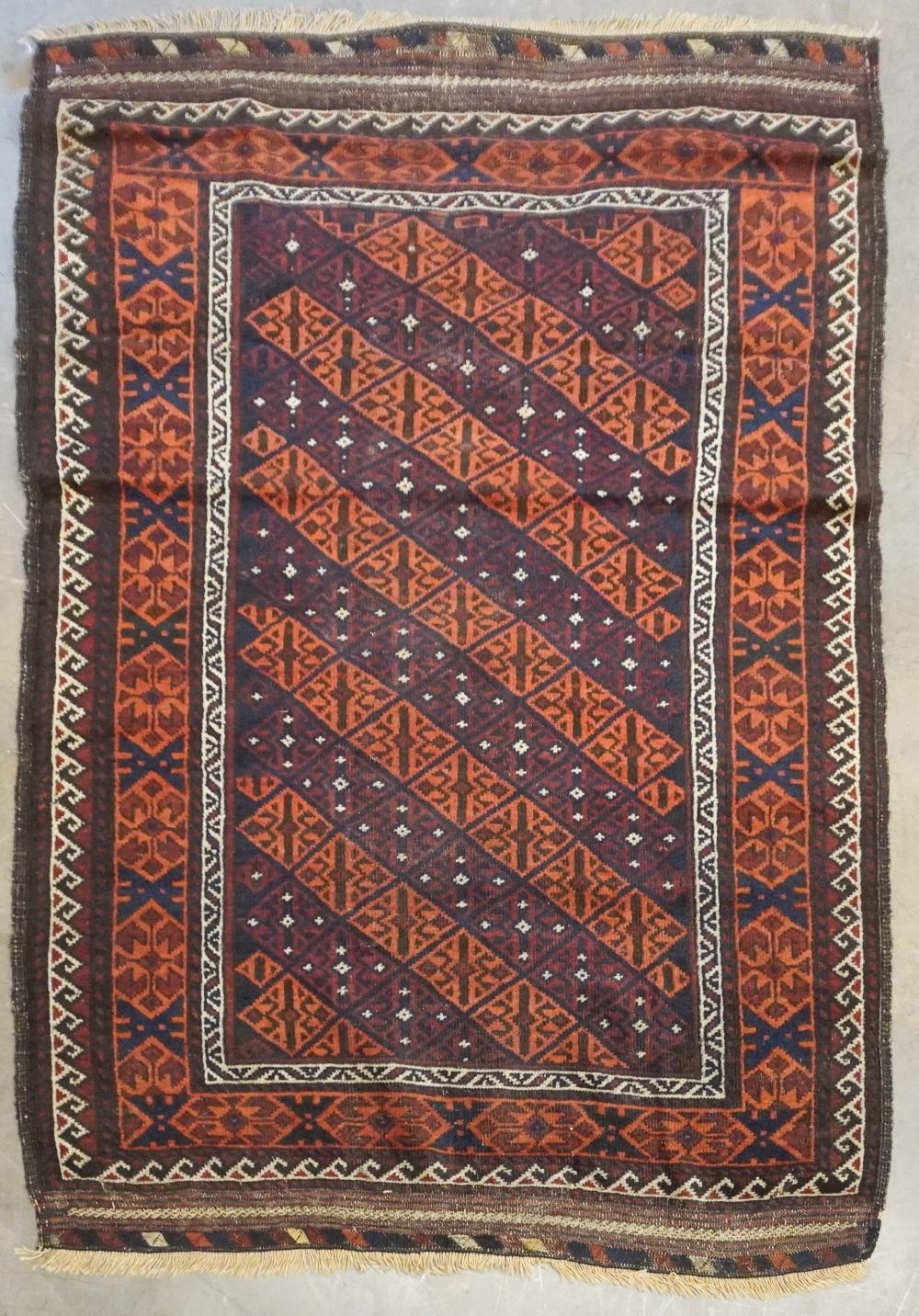 BALUCHISTAN RUG 5 FT 4 IN X 3 2e52ff