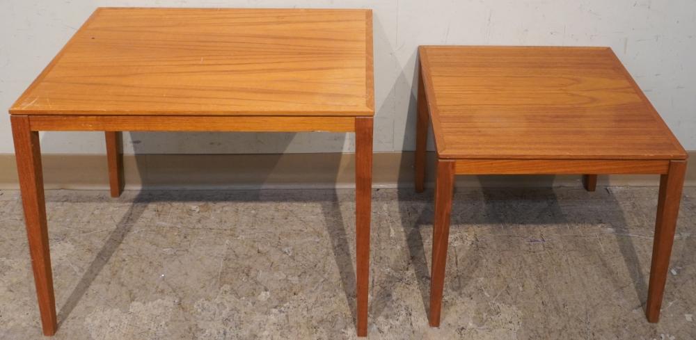 TWO DANISH MID CENTURY MODERN TEAK 2e532d