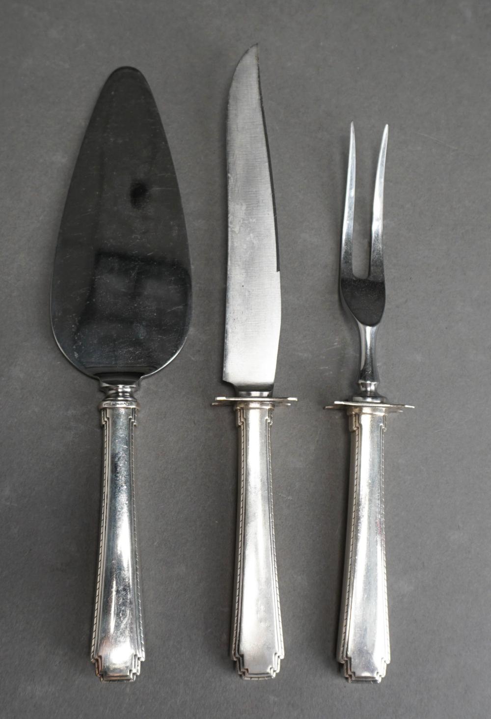 R WALLACE SONS THREE PIECE STERLING 2e53c2