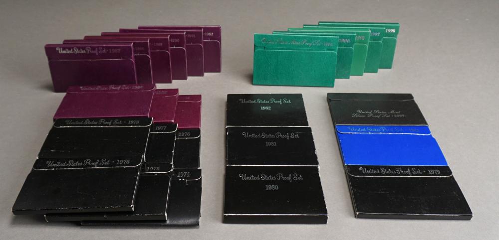 COLLECTION OF TWENTY-SIX U.S. PROOF