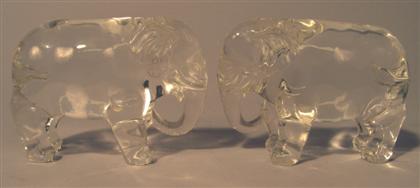 Pair of Chinese carved rock crystal 4a20c