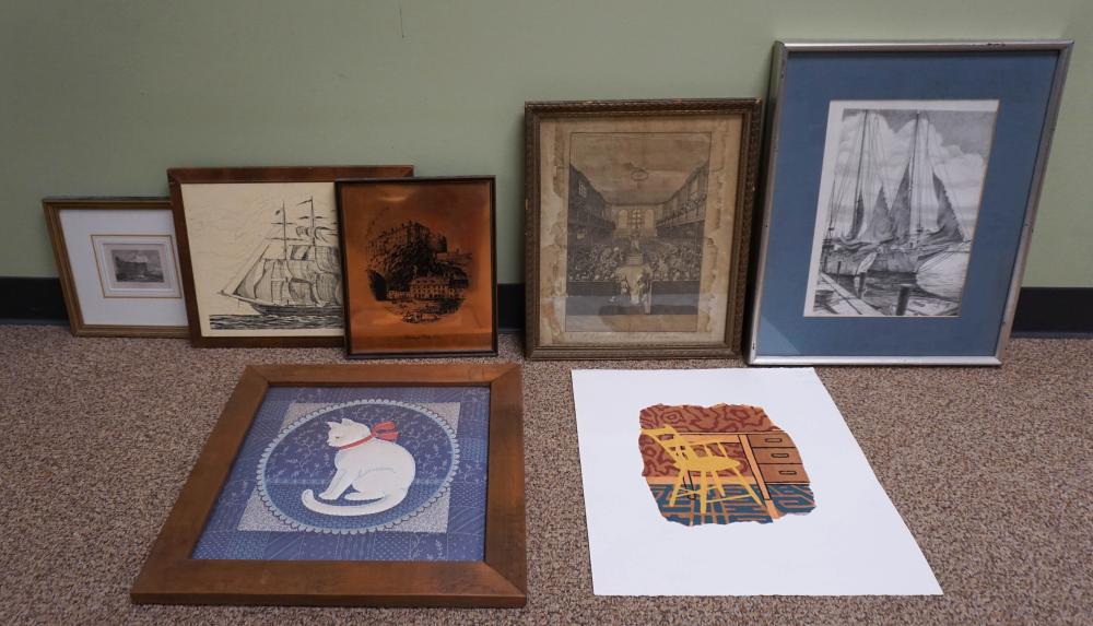 COLLECTION OF SEVEN ASSORTED WORKS