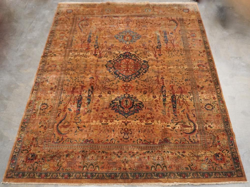 TABRIZ RUG, 12 FT 1 IN X 17 FT