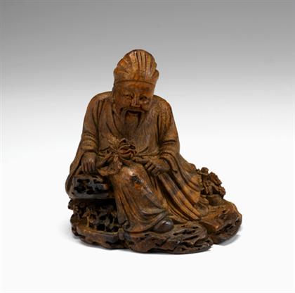 Fine Chinese bamboo root carving 4a22b