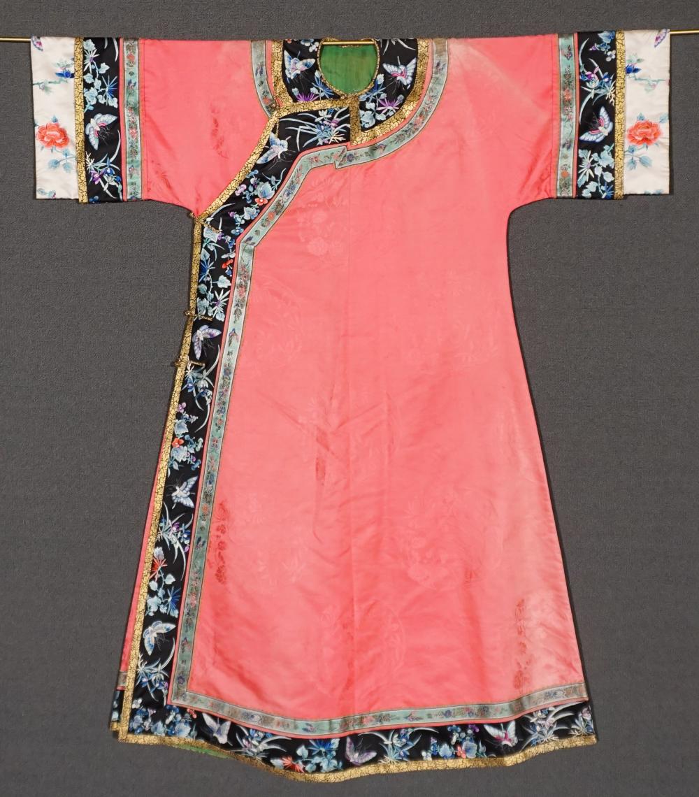 CHINESE EMBROIDERED AND BROCADE
