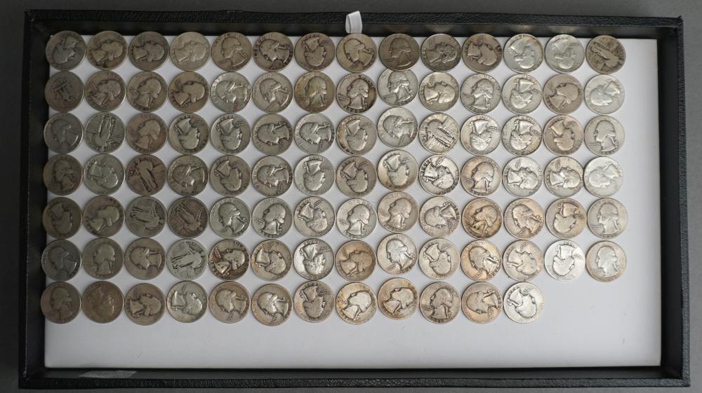 COLLECTION OF NINETY SIX U S SILVER 2e561d