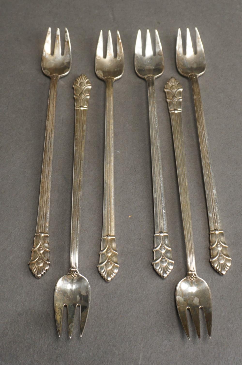 SET OF SIX TIFFANY CO PALMETTE  2e5632