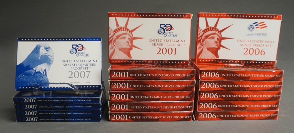 COLLECTION OF U S MINT PROOF SETSCollection 2e5651