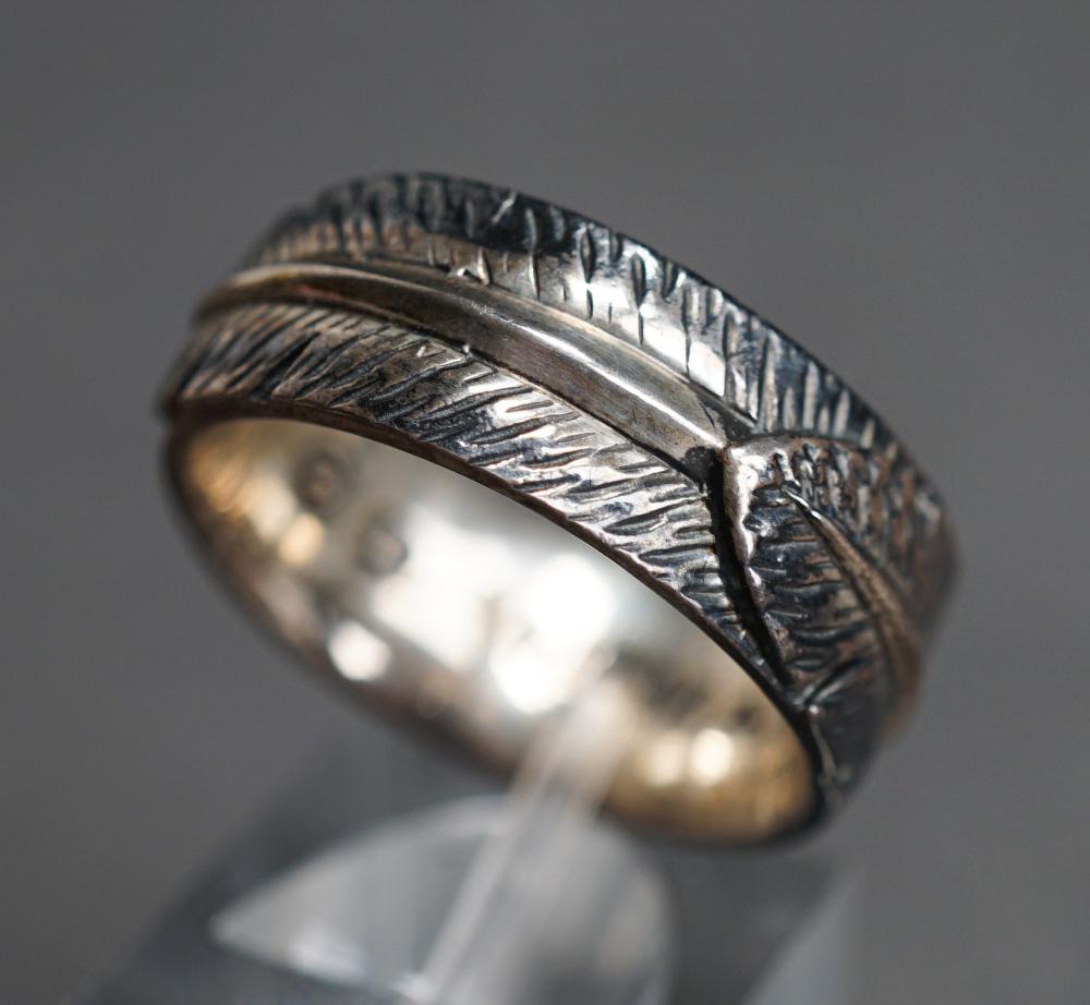 DAVID YURMAN STERLING SILVER ‘FEATHER’