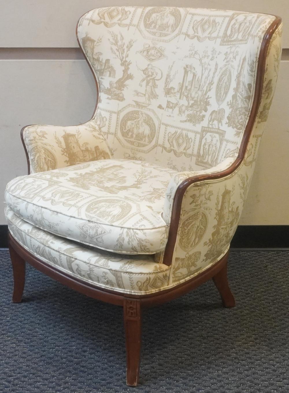 NEOCLASSICAL STYLE UPHOLSTERED