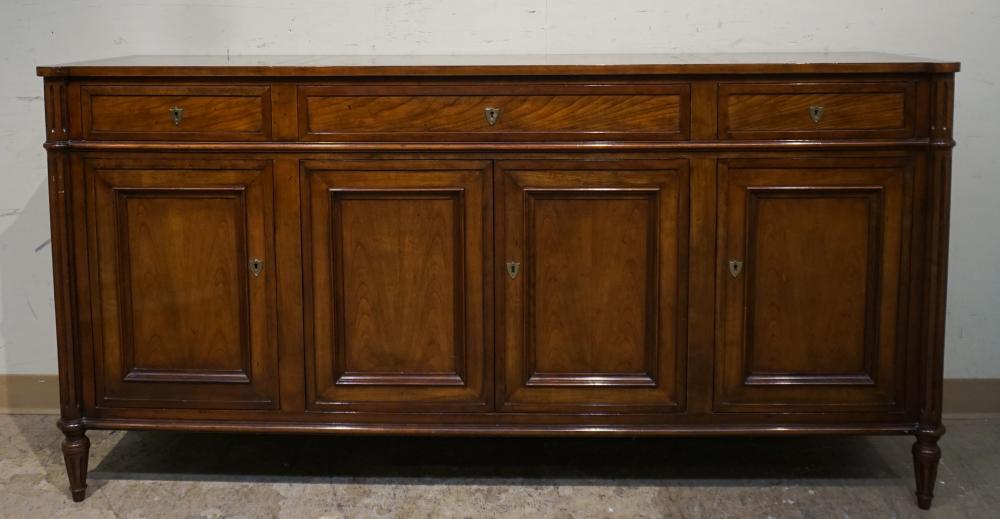 BAKER LOUIS XVI STYLE MAHOGANY SIDEBOARD,