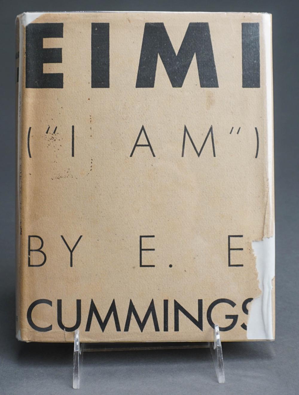 EIMI (I AM), EDWARD ESTLIN CUMMINGS