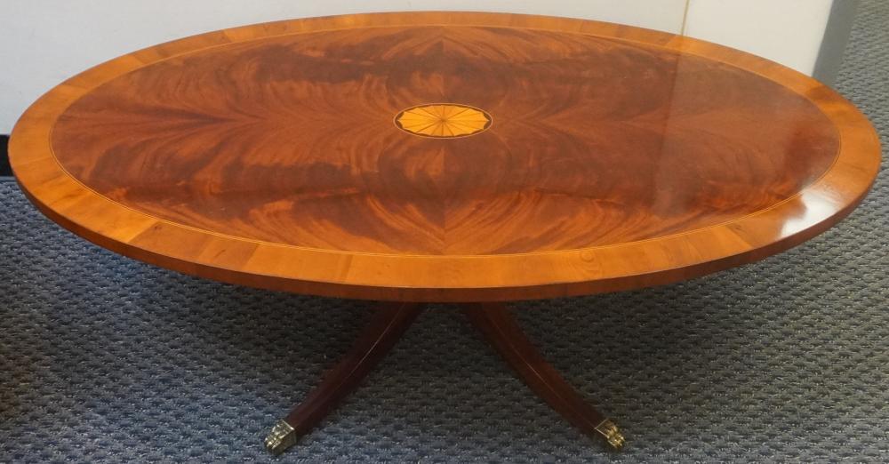 GEORGIAN STYLE MARQUETRY CHERRY