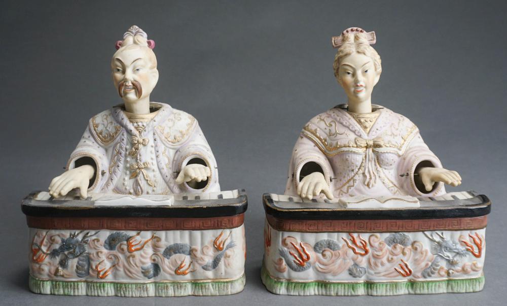 PAIR OF ARDALT BISQUE PORCELAIN 2e5a10