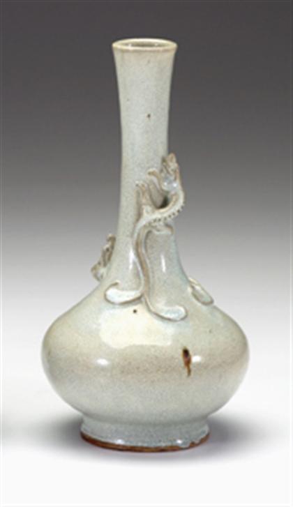 Chinese crackle glazed bottle vase 4a2b0