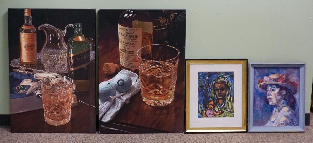 COLLECTION OF FOUR ASSORTED WORKS