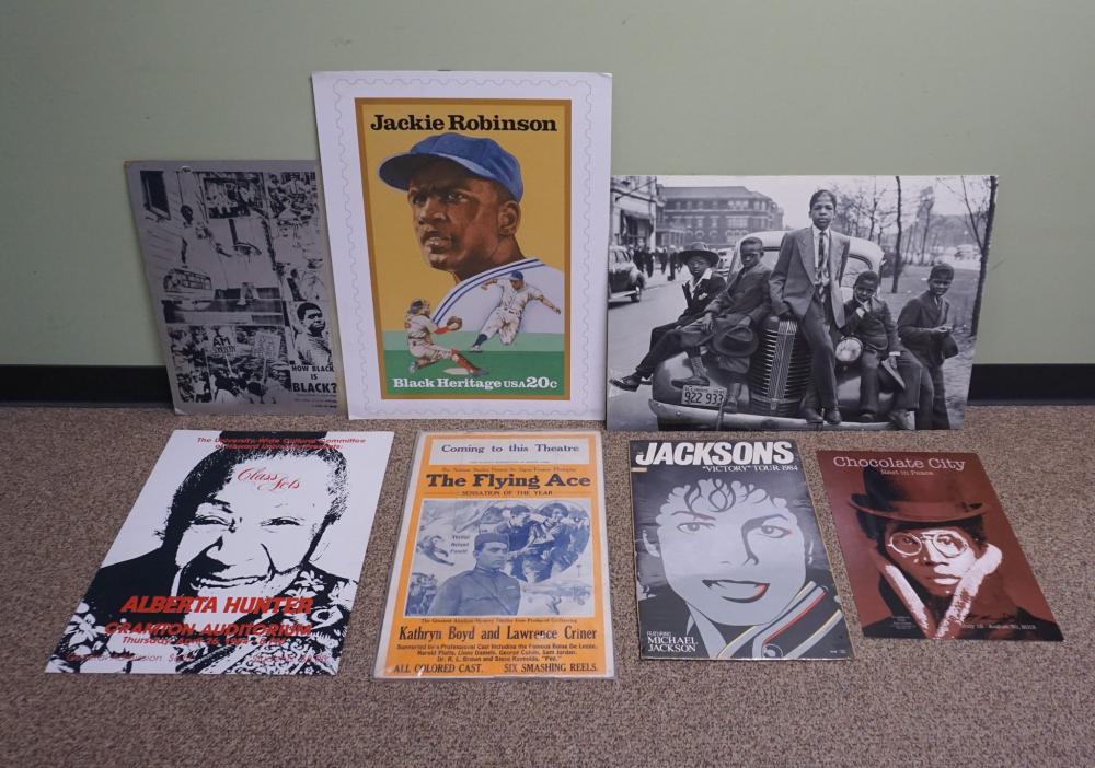 COLLECTION OF UNFRAMED POSTERS