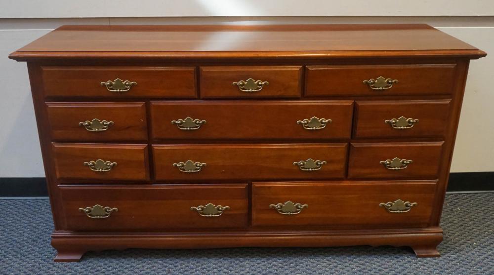 CHIPPENDALE STYLE CHERRY TRIPLE 2e5b20