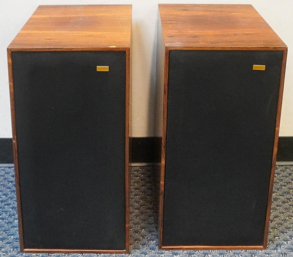 PAIR OF SPENDOR BCI ROSEWOOD VENEER 2e5b9e