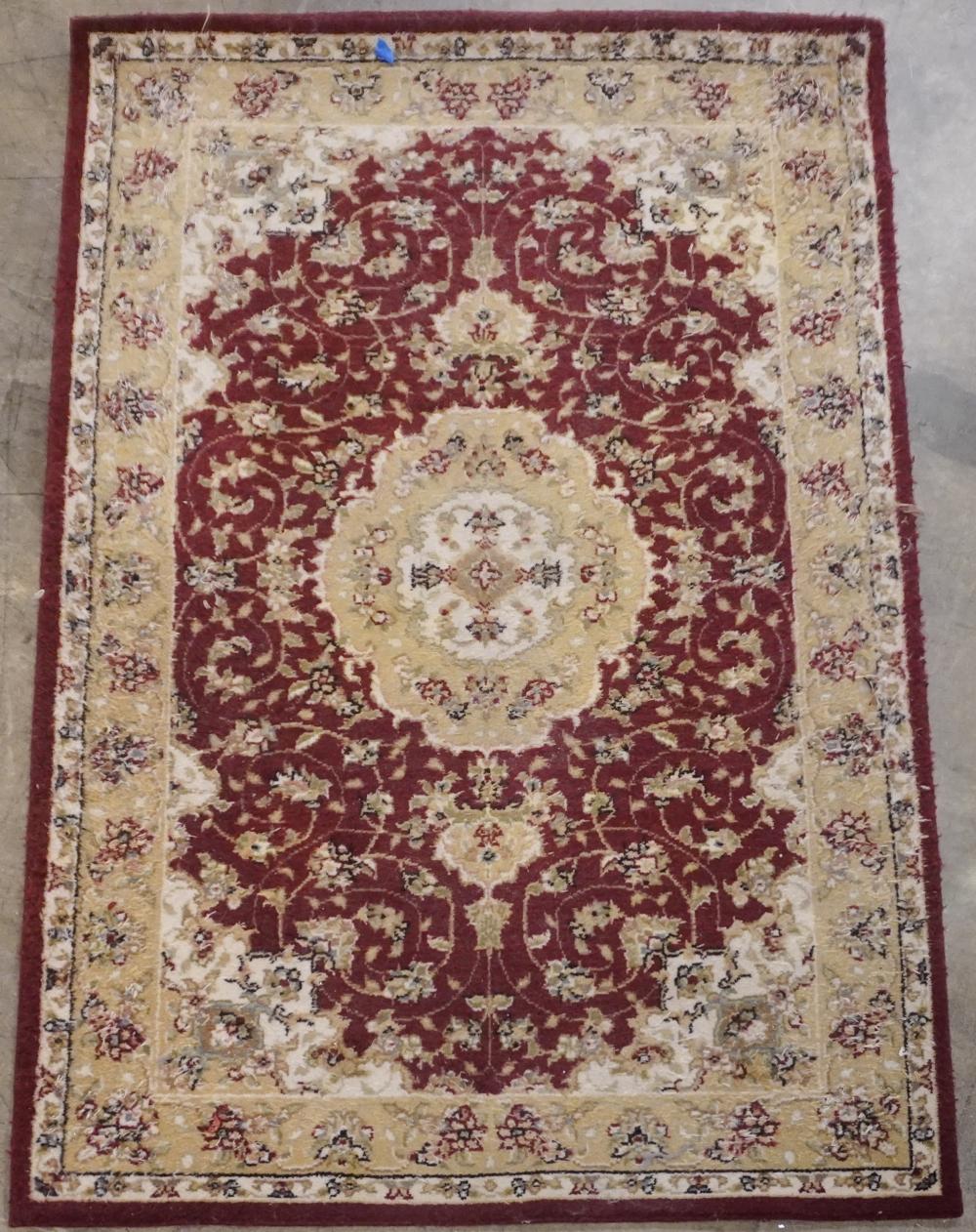 MACHINE MADE TABRIZ PATTERN RUG  2e5c4a