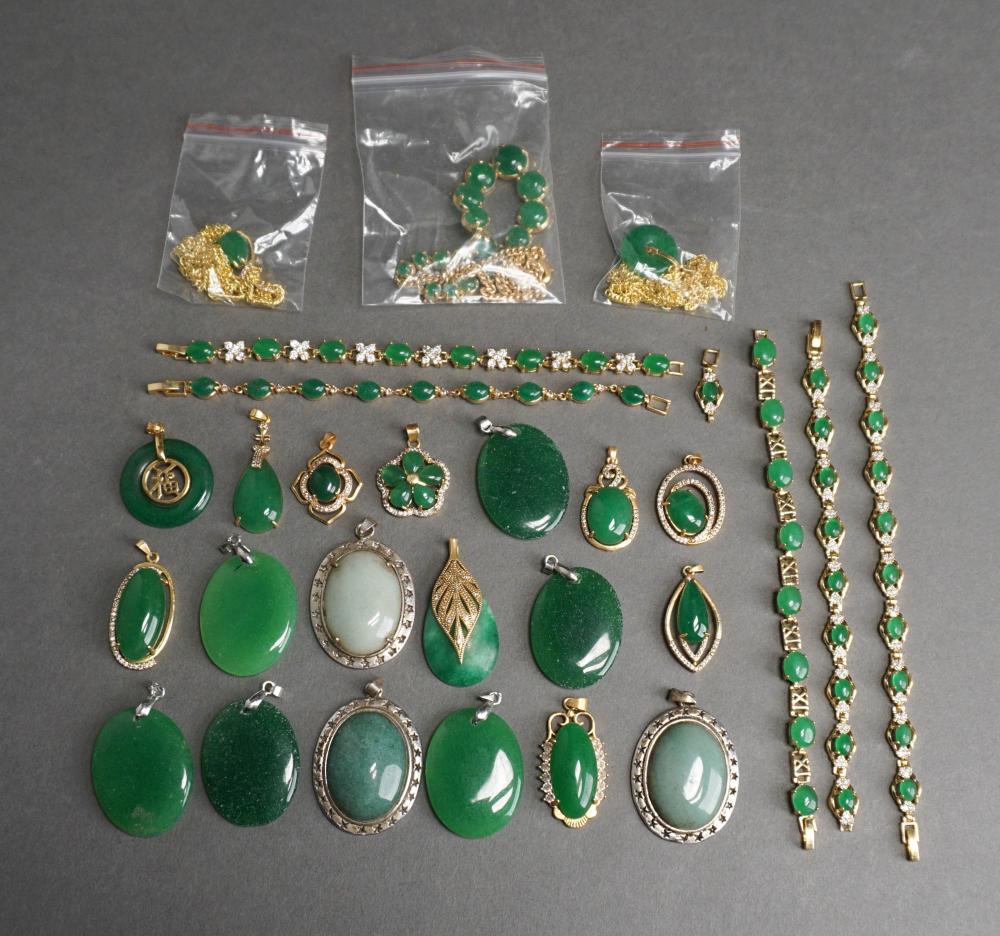 COLLECTION OF CHINESE JADE AND 2e5ce4