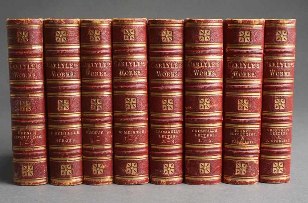 CARLYLE S WORKS EIGHT VOLUMES  2e5d54