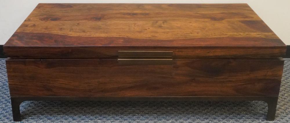 STAINED CEDAR BLANKET CHEST 17 1/4 X