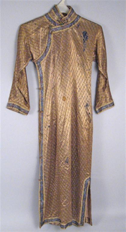 Chinese silk informal robe early 4a2fb