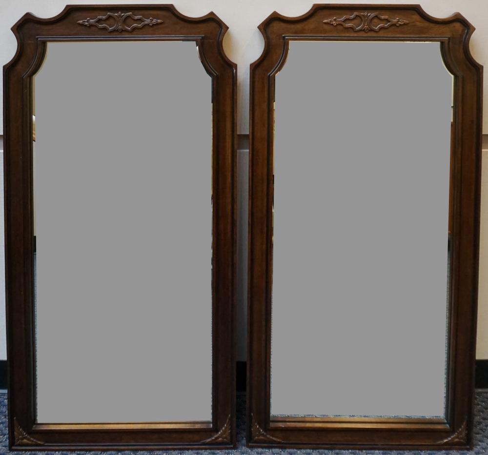 PAIR DAVIS CABINET CO CHERRY MIRRORS  2e5df2