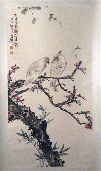 Two Chinese paintings attributed 4a314