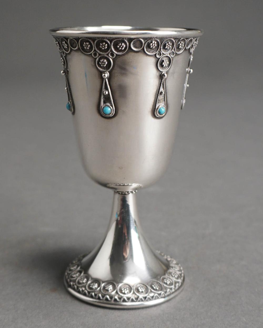 STANETZKY STERLING SILVER AND TURQUOISE 2e5efc