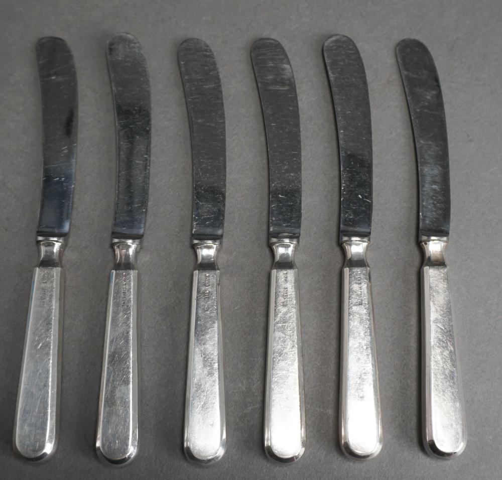 SIX BIRKS STERLING SILVER HANDLE TWO
