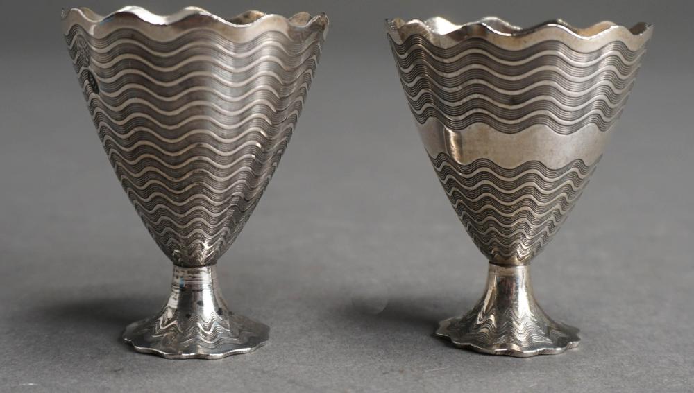 PAIR OTTOMAN TURKISH 900 SILVER 2e5f1f