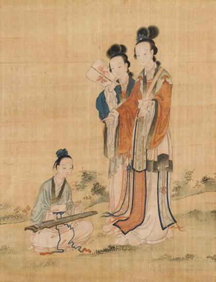 Chinese painting    late qing dynasty