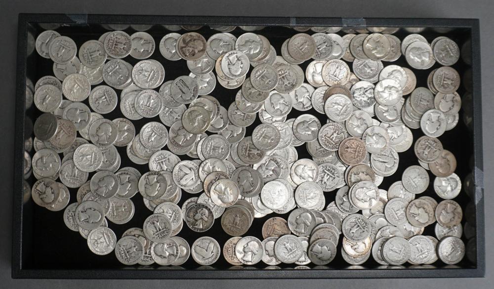 COLLECTION OF APPROXIMATELY 268 SILVER