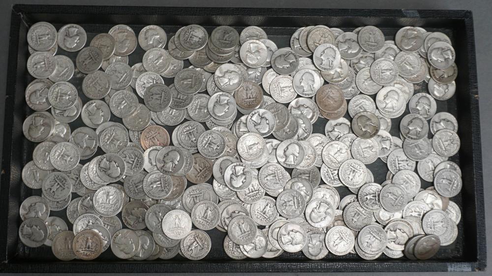 COLLECTION OF APPROXIMATELY 300 SILVER