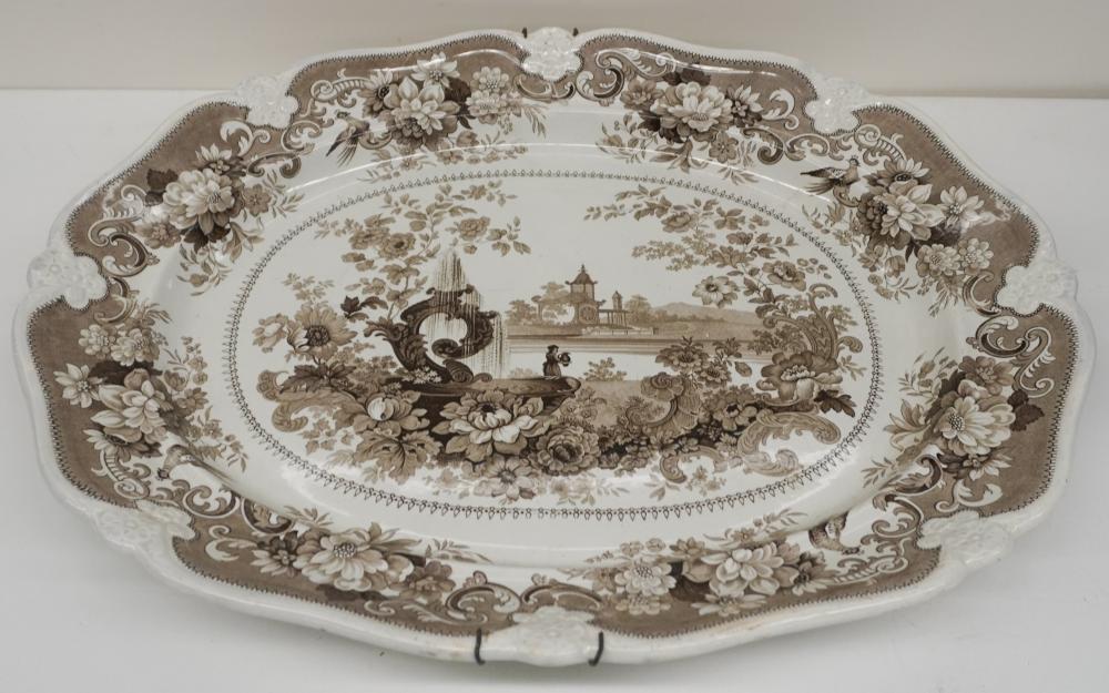 STAFFORDSHIRE TRANSFERWARE PORCELAIN 2e5f9c