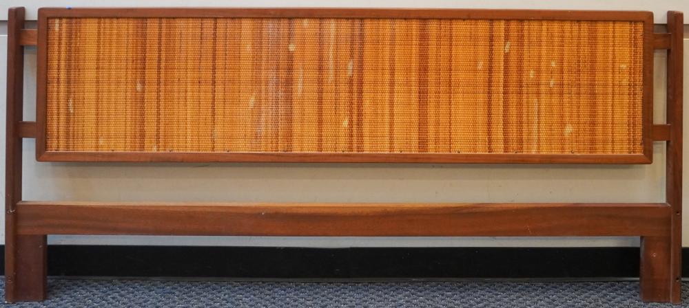 MID CENTURY MODERN WALNUT AND CANE 2e5fba