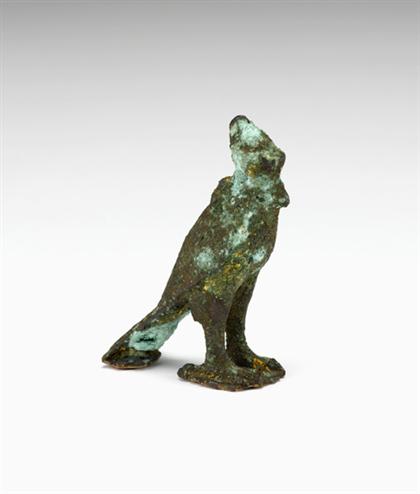 Fine Egyptian gilt bronze figure