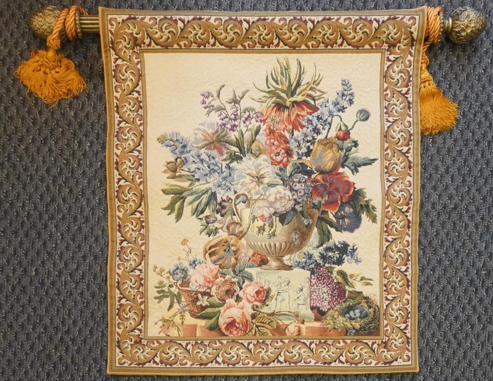 CONTINENTAL FLORAL HANGING TAPESTRY  2e606e