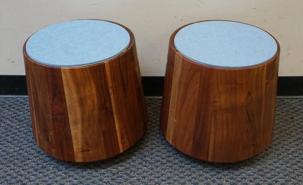 PAIR MID CENTURY MODERN STYLE TEAK 2e6077