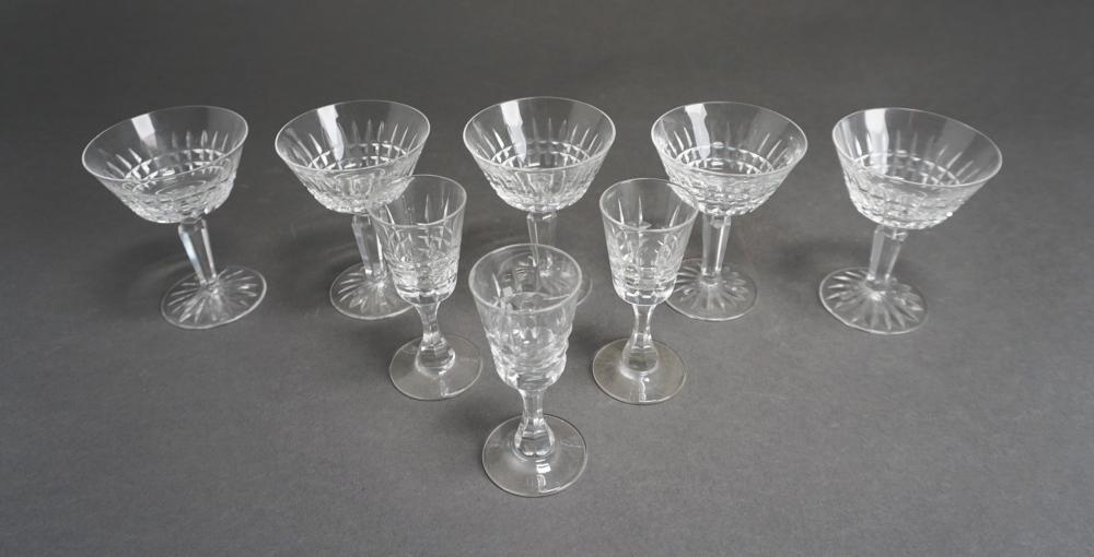 FIVE WATERFORD CRYSTAL 'GLENMORE