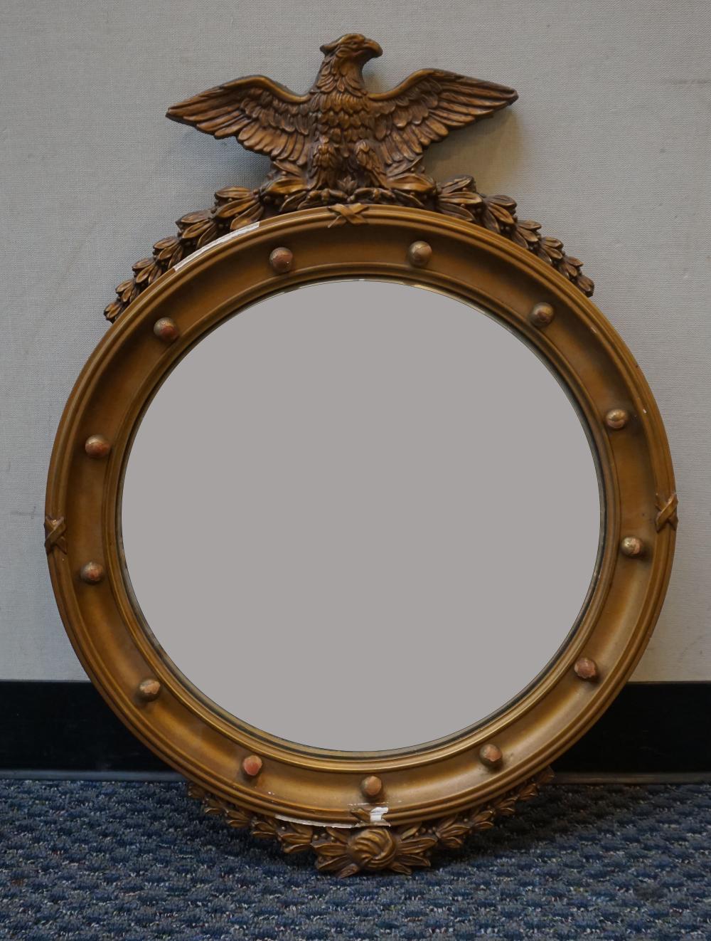 FEDERAL STYLE GILT CONVEX EAGLE