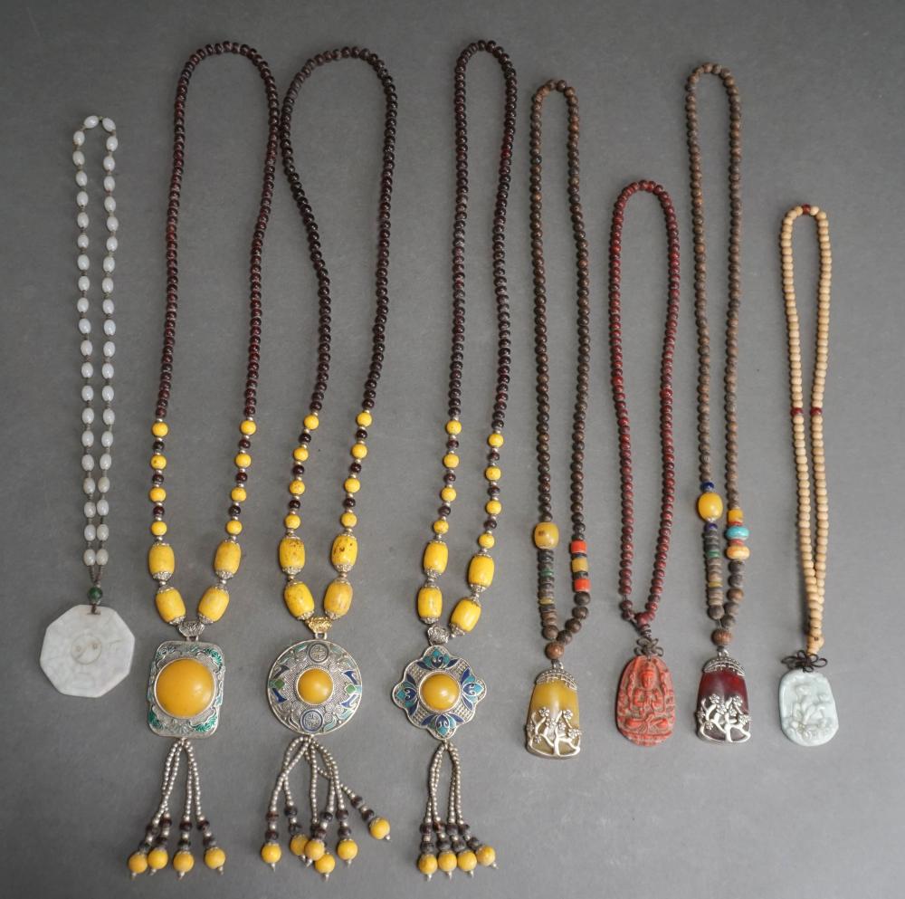 COLLECTION OF CHINESE BEADED JEWELRYCollection